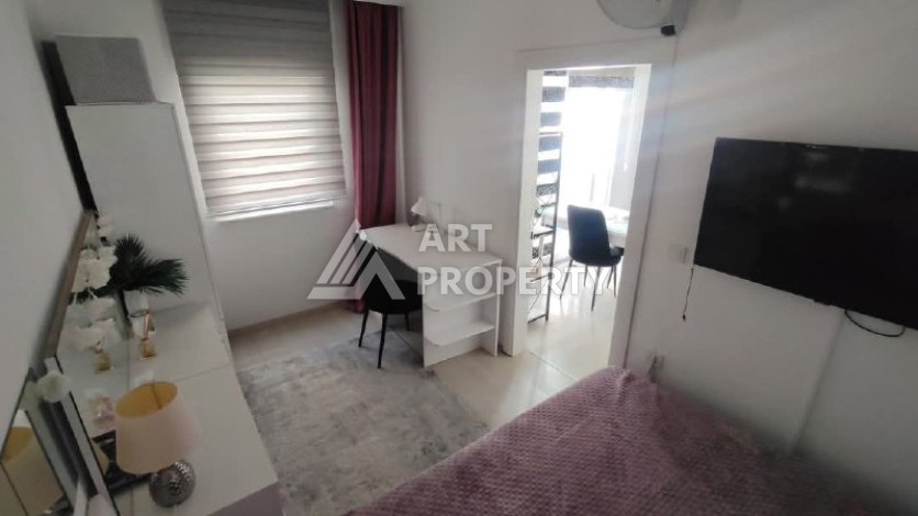 Срочная продажа! Уютная квартира 1+1 в Махмутларе. Всего 7 минут до пляжа. - Ракурс 6