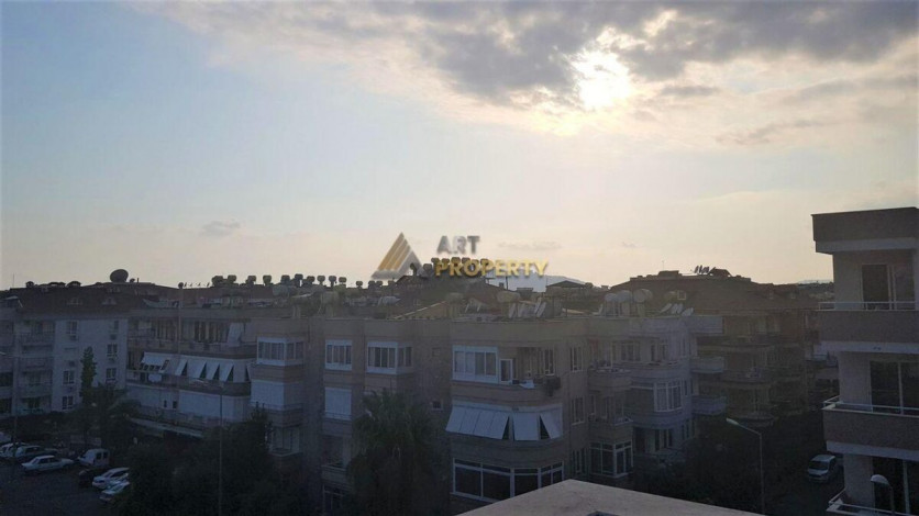 Трехкомнатный  меблированный пентхаус в районе Оба, Алания, 120 м2 - Ракурс 2