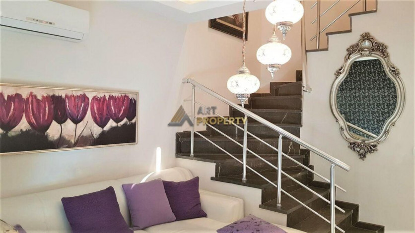 Трехкомнатный  меблированный пентхаус в районе Оба, Алания, 120 м2 - Ракурс 6