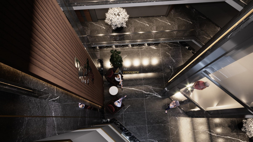 Новый комплекс на этапе строительства в Авсалларе. Элитное предложение по привлекательной цене! 60-165 м2 - Ракурс 47