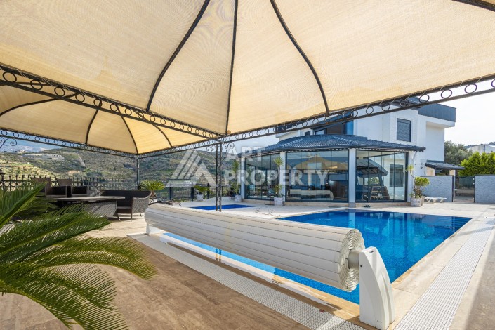 Эксклюзивная вилла 5+2 в Каргыджаке. С бассейном и участком 832 м² - Ракурс 2