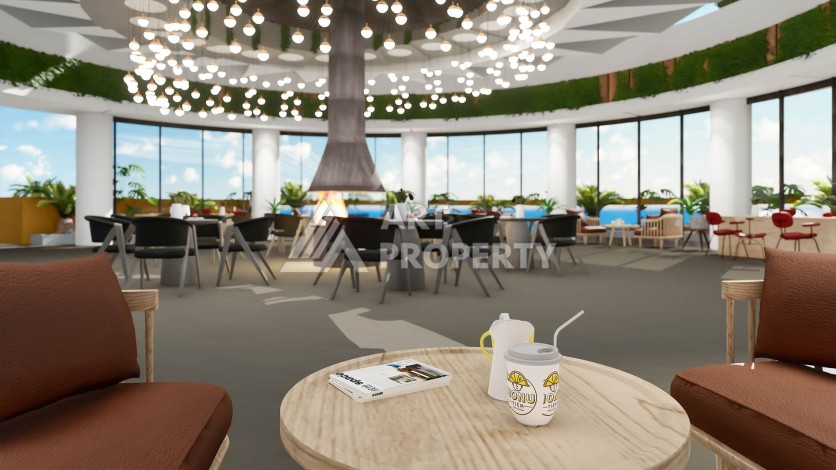 Большая квартира 2+1 XL в премиальном комплексе района Тюрклер. До моря 300 метров - Ракурс 4