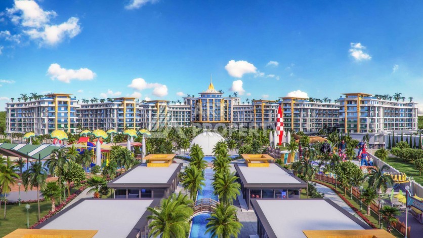 Большая квартира 2+1 XL в премиальном комплексе района Тюрклер. До моря 300 метров - Ракурс 17