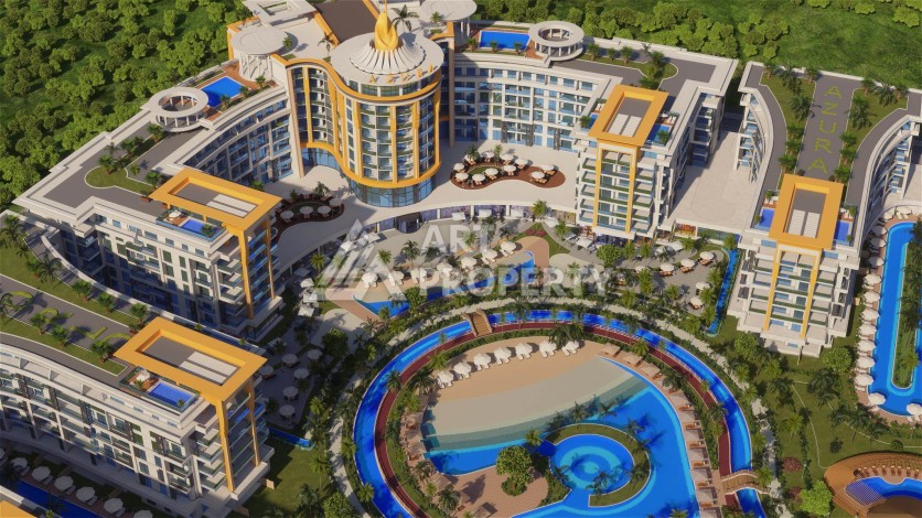 Большая квартира 2+1 XL в премиальном комплексе района Тюрклер. До моря 300 метров - Ракурс 26