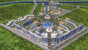 Большая квартира 2+1 XL в премиальном комплексе района Тюрклер. До моря 300 метров - Ракурс 50