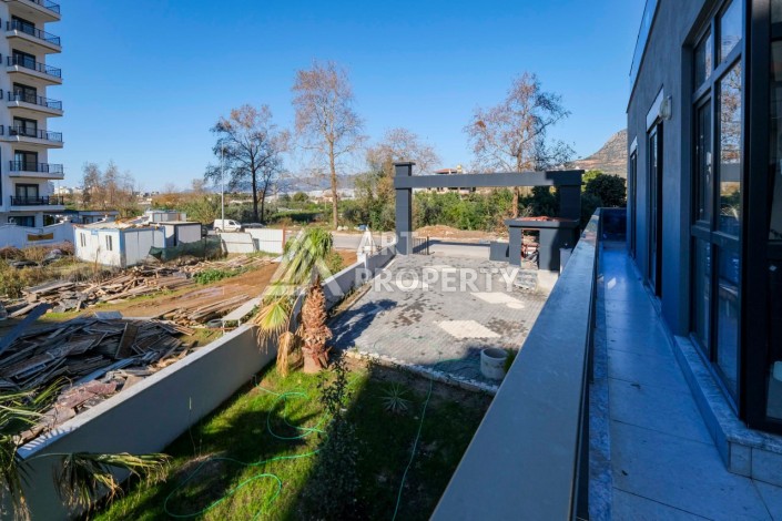 Квартира 3+1 в новой жилой резиденции, 120кв.м. Махмутлар, Алания - Ракурс 12