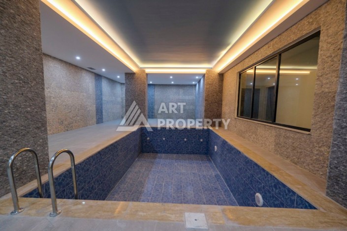 Квартира 3+1 в новой жилой резиденции, 120кв.м. Махмутлар, Алания - Ракурс 23