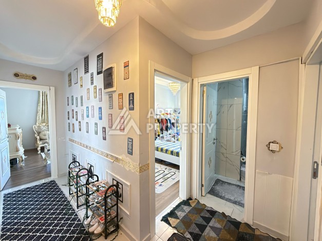 Квартира 3+1 в 500 метрах от пляжа Клеопатры, 121 кв.м. - Ракурс 4