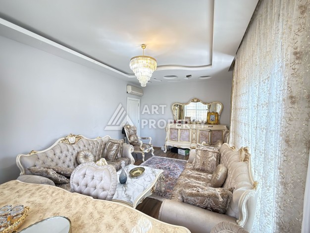 Квартира 3+1 в 500 метрах от пляжа Клеопатры, 121 кв.м. - Ракурс 9