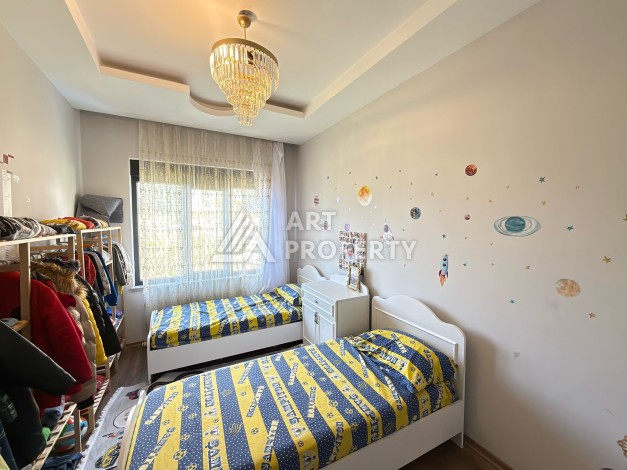 Квартира 3+1 в 500 метрах от пляжа Клеопатры, 121 кв.м. - Ракурс 23