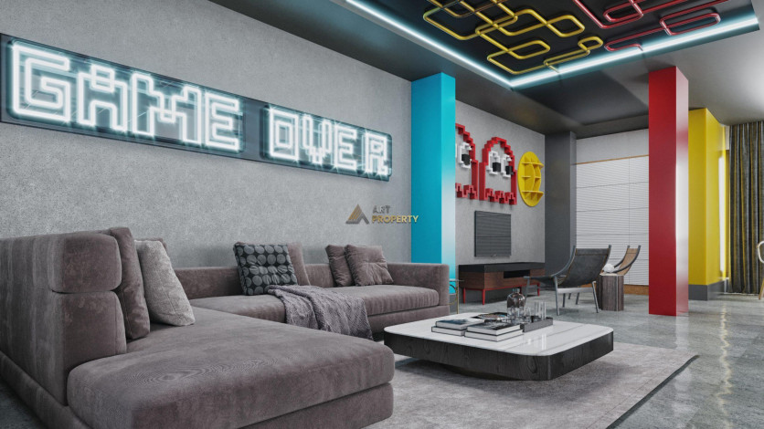 Новый комплекс на этапе строительства в Авсалларе. Элитное предложение по привлекательной цене! 60-165 м2 - Ракурс 50