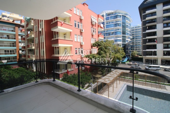 Квартира 2+1 в новом доме, 200 м до моря, в центре Махмутлара - Ракурс 25