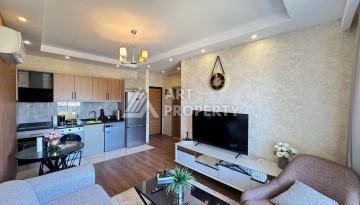 Стильная квартира 1+1 в открытом для ВНЖ районе, 55 кв.м. Паяллар, Алания - Ракурс 1