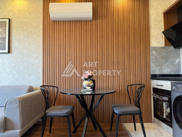 Стильная квартира 1+1 в открытом для ВНЖ районе, 55 кв.м. Паяллар, Алания - Ракурс 2