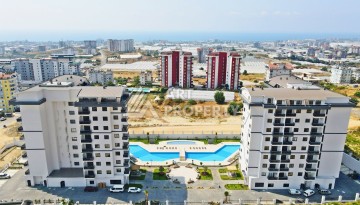 Стильная квартира 1+1 в открытом для ВНЖ районе, 55 кв.м. Паяллар, Алания - Ракурс 15