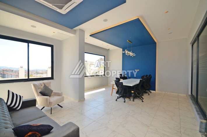 Стильная квартира 1+1 в открытом для ВНЖ районе, 55 кв.м. Паяллар, Алания - Ракурс 21