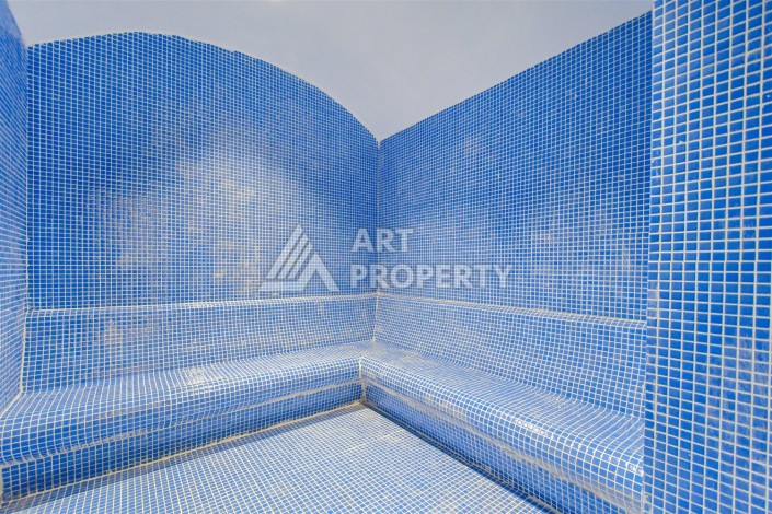 Стильная квартира 1+1 в открытом для ВНЖ районе, 55 кв.м. Паяллар, Алания - Ракурс 25