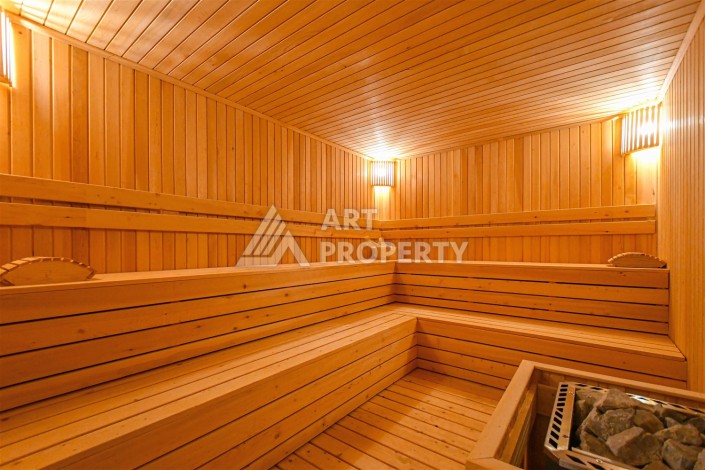 Стильная квартира 1+1 в открытом для ВНЖ районе, 55 кв.м. Паяллар, Алания - Ракурс 28