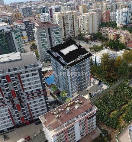 Квартиры 2+1, 3+1 и 4+1 в 700 метрах от моря.  Махмутлар, Алания - Ракурс 2