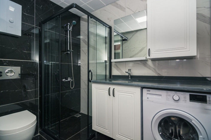 Роскошная трехкомнатная квартира в элитном комплексе в районе Оба, Алания, 105 м2. - Ракурс 6