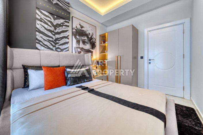 Дизайнерская квартира 1+1 в районе Оба, 45 кв.м - Ракурс 9