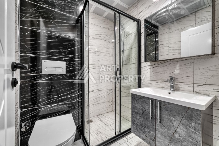 Дизайнерская квартира 1+1 в районе Оба, 45 кв.м - Ракурс 10