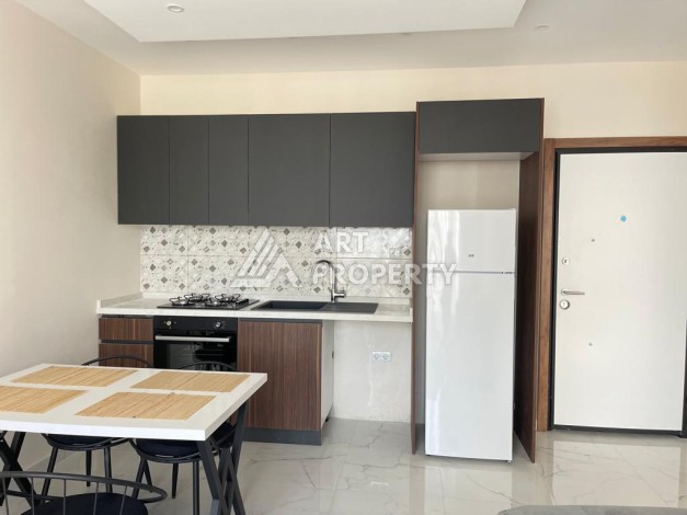 Меблированная квартира 1+1 в новом доме с видом на природу, 56 кв.м. Махмутлар, Алания - Ракурс 4