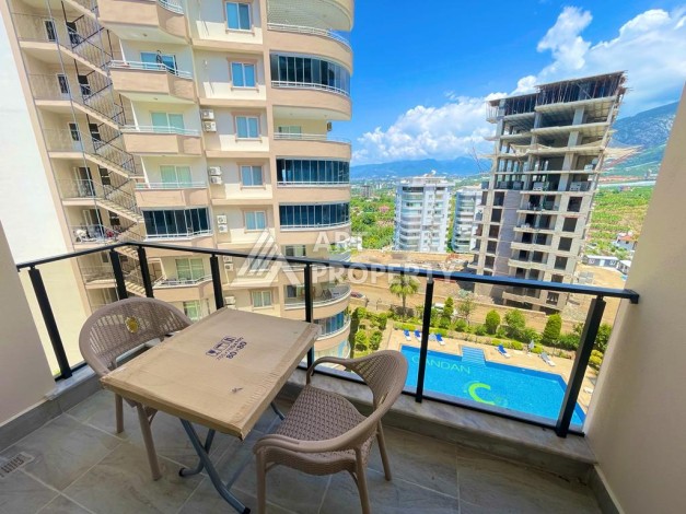 Меблированная квартира 1+1 в новом доме с видом на природу, 56 кв.м. Махмутлар, Алания - Ракурс 7