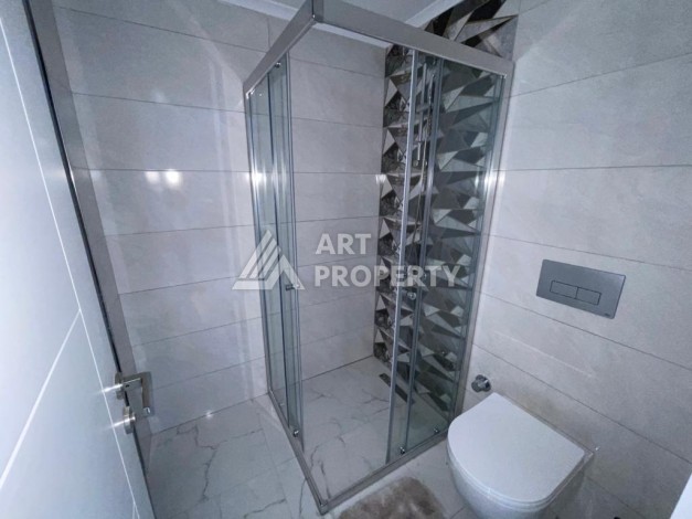 Меблированная квартира 1+1 в новом доме с видом на природу, 56 кв.м. Махмутлар, Алания - Ракурс 18