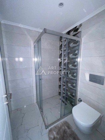 Меблированная квартира 1+1 в новом доме с видом на природу, 56 кв.м. Махмутлар, Алания - Ракурс 19