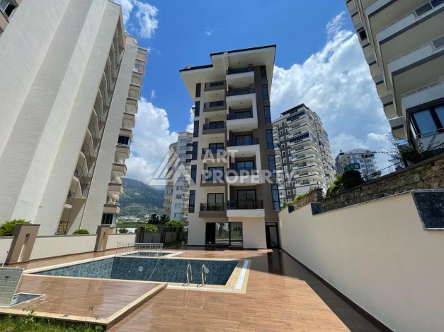 Меблированная квартира 1+1 в новом доме с видом на природу, 56 кв.м. Махмутлар, Алания - Ракурс 21