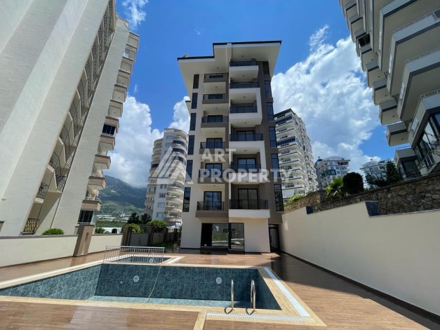 Меблированная квартира 1+1 в новом доме с видом на природу, 56 кв.м. Махмутлар, Алания - Ракурс 22