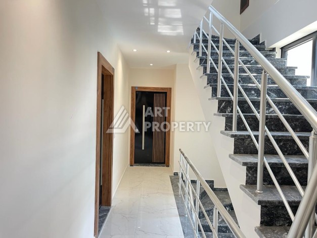 Меблированная квартира 1+1 в новом доме с видом на природу, 56 кв.м. Махмутлар, Алания - Ракурс 24