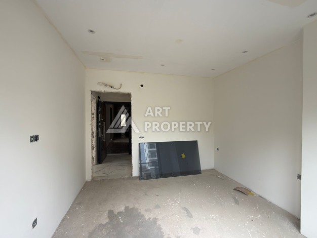 Квартира 1+1 с видом на бассейн в окружении сосен, 59 кв.м. Авсаллар, Алания - Ракурс 12