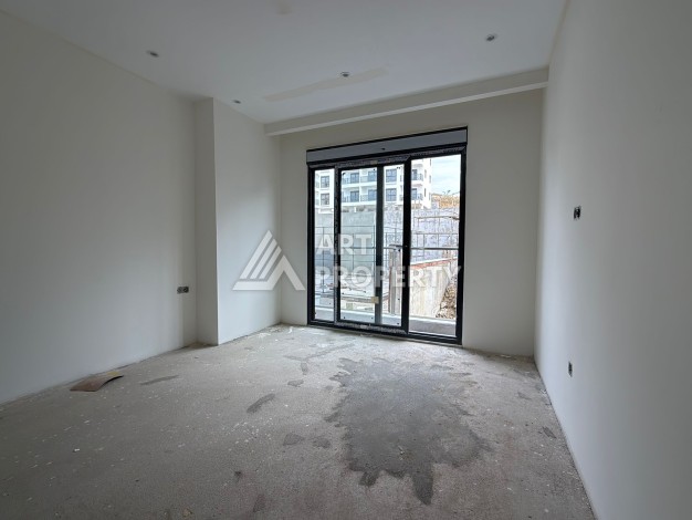 Квартира 1+1 с видом на бассейн в окружении сосен, 59 кв.м. Авсаллар, Алания - Ракурс 15