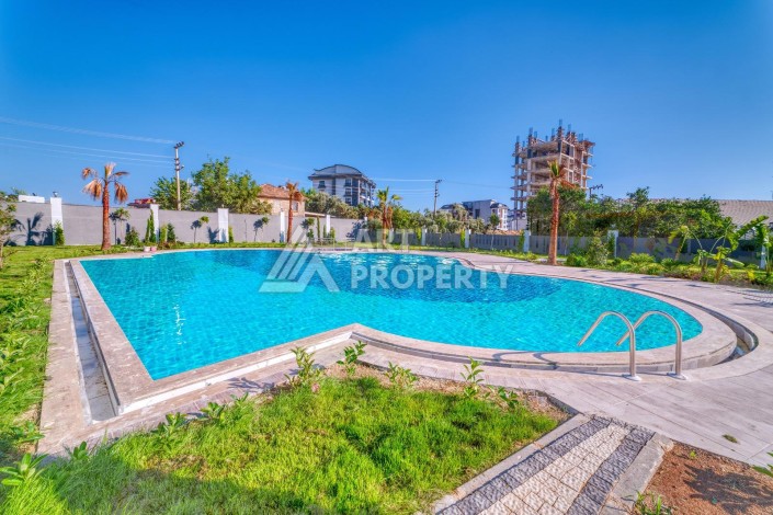 Квартира 1+1 с дизайнерский интерьером в Авсалларе, 55 кв.м. - Ракурс 3