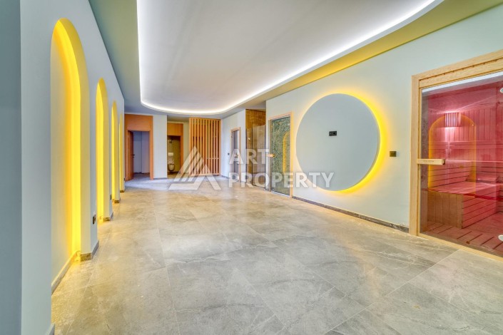 Квартира 1+1 с дизайнерский интерьером в Авсалларе, 55 кв.м. - Ракурс 9