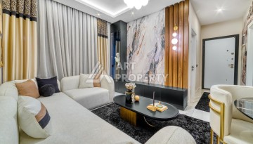 Квартира 1+1 с дизайнерский интерьером в Авсалларе, 55 кв.м. - Ракурс 17