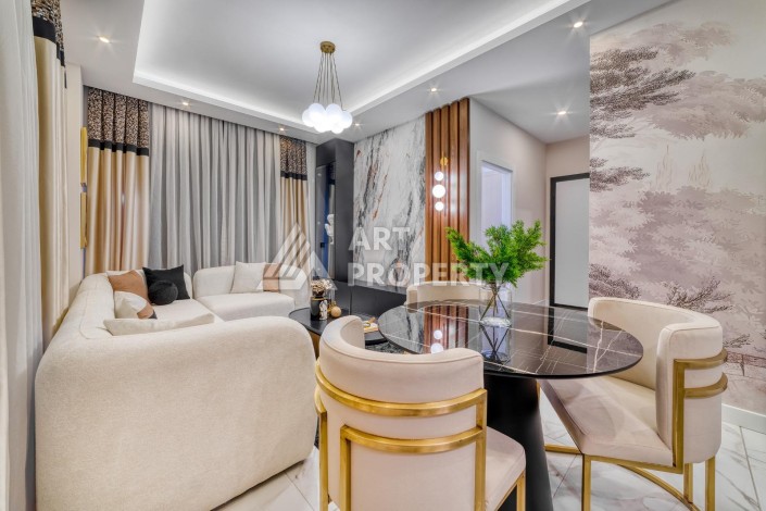 Квартира 1+1 с дизайнерский интерьером в Авсалларе, 55 кв.м. - Ракурс 20