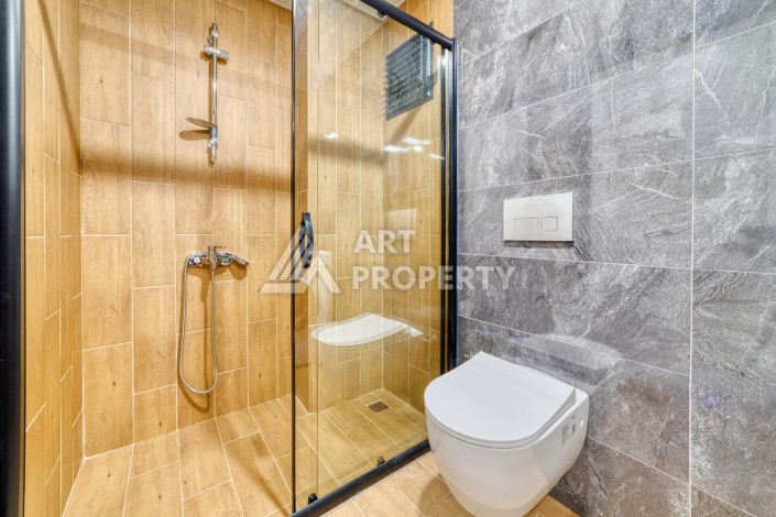 Квартира 1+1 с дизайнерский интерьером в Авсалларе, 55 кв.м. - Ракурс 23