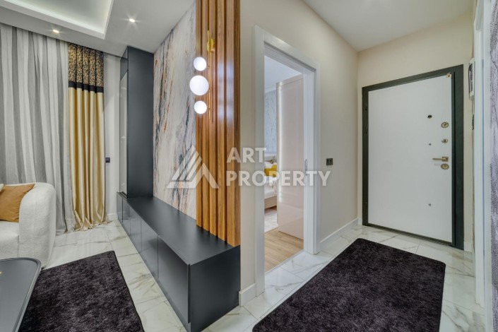 Квартира 1+1 с дизайнерский интерьером в Авсалларе, 55 кв.м. - Ракурс 24