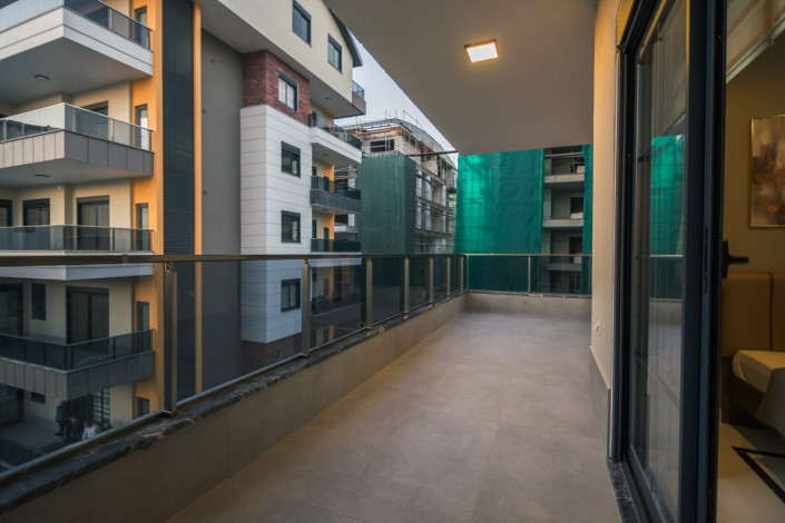 Роскошная трехкомнатная квартира в элитном комплексе в районе Оба, Алания, 105 м2. - Ракурс 21