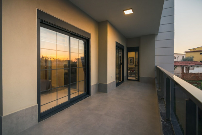 Роскошная трехкомнатная квартира в элитном комплексе в районе Оба, Алания, 105 м2. - Ракурс 26