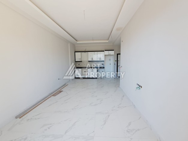 Квартира 1+1 с видом на бассейн в районе Авсаллар, 55 кв.м. - Ракурс 12