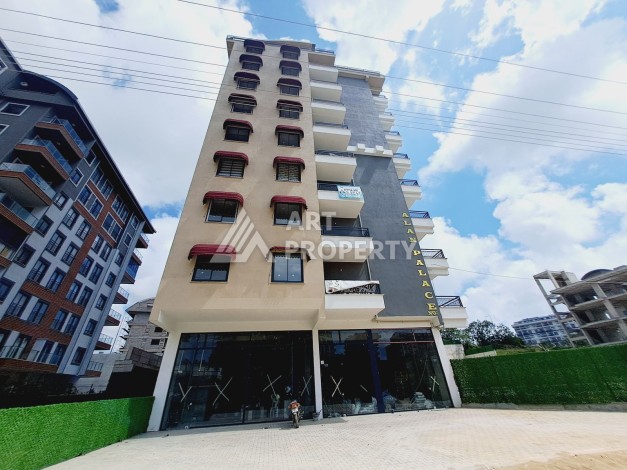 Квартира 1+1 с видом на бассейн в районе Авсаллар, 55 кв.м. - Ракурс 19