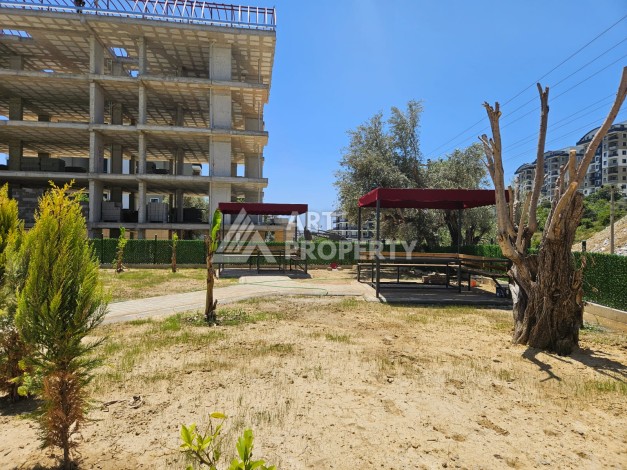 Южная квартира 1+1 в центре Авсаллара, новая резиденция, 55 кв.м. - Ракурс 5