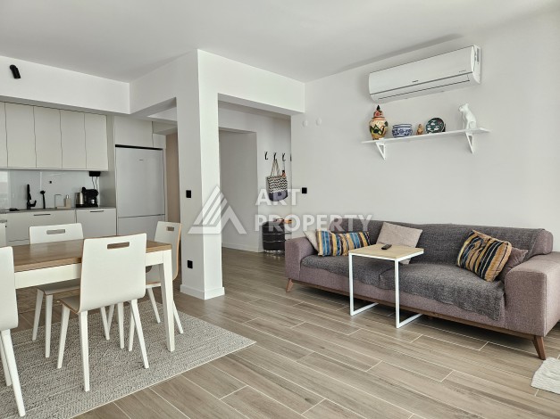 Квартира 3+1 в скандинавском стиле в 200 метрах от пляжа Дамлаташ. - Ракурс 2