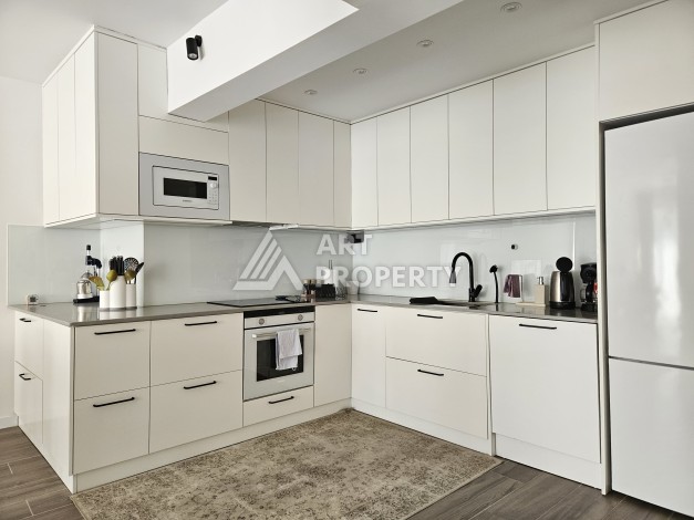 Квартира 3+1 в скандинавском стиле в 200 метрах от пляжа Дамлаташ. - Ракурс 4