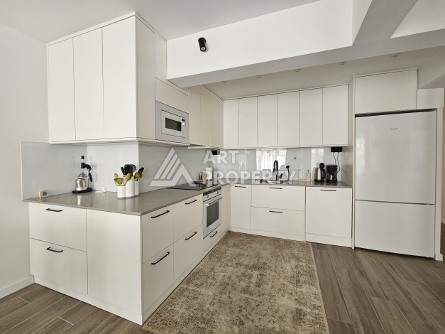 Квартира 3+1 в скандинавском стиле в 200 метрах от пляжа Дамлаташ. - Ракурс 5