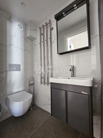 Квартира 3+1 в скандинавском стиле в 200 метрах от пляжа Дамлаташ. - Ракурс 10